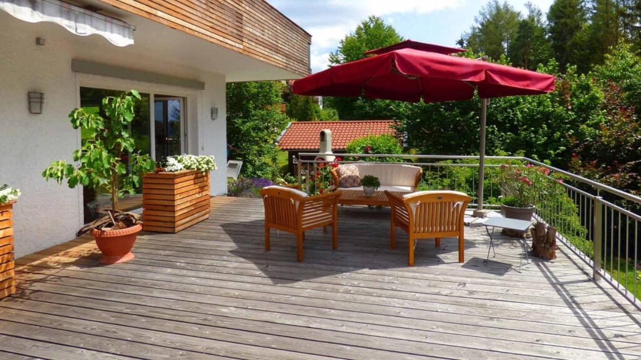 Haus Der 5 Kontinente Apartman Böbrach Kültér fotó